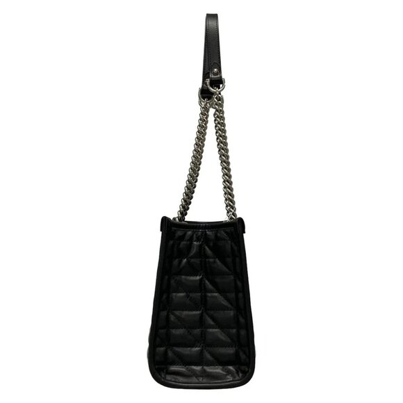 GUCCI GG Marmont 681483 Black Leather - Tote Bag - Picture 2 of 16